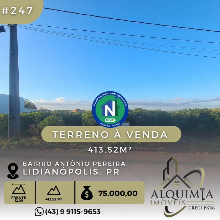 Terreno/Lote à Venda com 413m² — foto 3